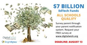 Spread the word! Schools can get help with their application for their share of $7 billion in funding.