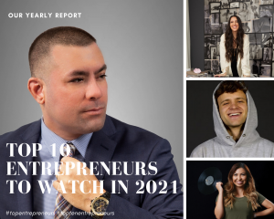 Top 10 entrepreneurs in 2021