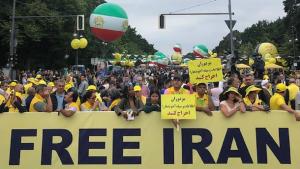 July 4, 2021 - (PMOI / MEK Iran) and (NCRI): Supporters of Iranian resistance worldwide prepare for “The Free Iran Global Summit,” and people across Iran show their support for this annual gathering.