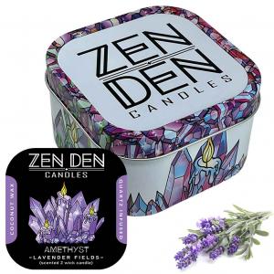 Energy Infused - Amethyst / Lavender Scented Candle