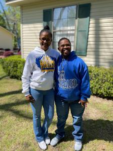 Javondis and his mom