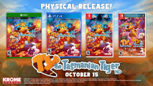 TY the Tasmanian Tiger HD getting physical box copies