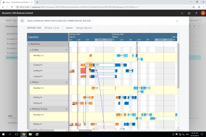 Visual Advanced Production Scheduler for Microsoft Dynamics 365 Business Central