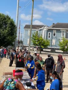 Houston's Hoodies4Healing Feeding the Homeless