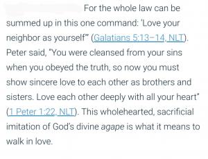 Love Your Neighbor as Yourself