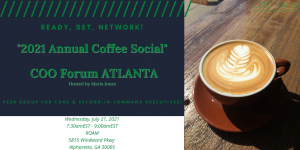 COO Forum Annual Coffee