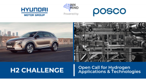 H2 Challenge - an open innovation initiative led by InnMind together with Hyundai CRALDE & POSCO Capital around hydrogen applications & technologies