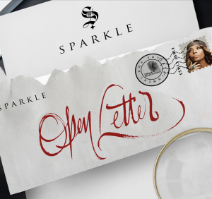Sparkle 'Open Letter' Single Artwork