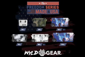 Wyld Gear Debuts New “Freedom Series” of Coolers Made in the USA