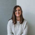 Liz Mosley, self-employed graphic designer who specializes in branding and animated GIFS for small businesses