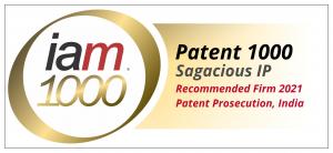 Sagacious IP Recommended Once Again for Patent Prosecution in India by IAM Patent 1000