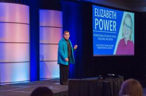 Elizabeth Power, founder of The Trauma Informed Academy and the author of Healer: Reducing Crises