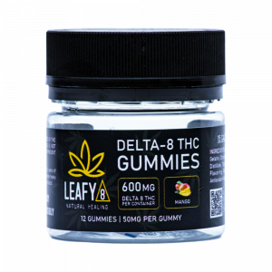 Leafy8 Delta-8 THC Gummies - Mango Flavor
