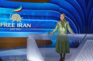19 July, 2021 - Mrs. Maryam Rajavi, the NCRI’s President-elect delivered a keynote address on each of the event’s three days. Her final speech, in particular, emphasized the regime’s abysmal human rights record, the likelihood of further deterioration und