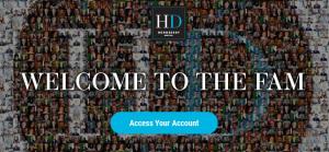 client entry point to the Hennessey Digital Platform