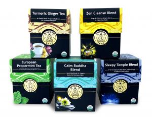 Buddha Teas blends can soothe and comfort common travel troubles