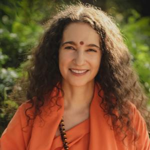 Picture of Sadhvi Bhagawati Saraswati author of Hollywood to Himalayas