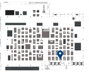 Waveband Communications Booth Location at APCO 2021