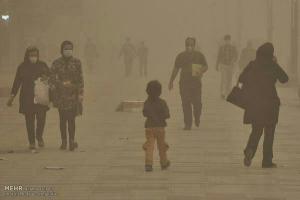July 25, 2021 - Dust storms in Iran as a result of regime's mismanagement has become a severe environmental problem, endangering many's lives.