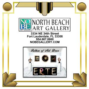 North Beach Art Gallery Erte Father of Art Deco Private Collection teams up with MS. International World Beauty Pageant