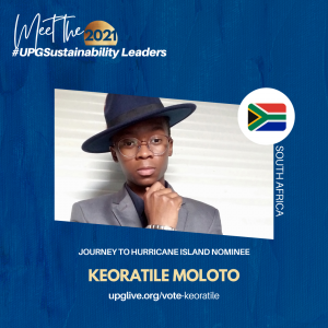 Keoratile Moloto - Vote for UPGSustainability Leader