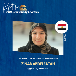 Zinab Abdelfatah - Vote for UPGSustainability Leader