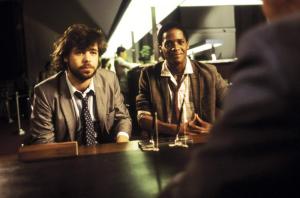 Rick Rubin & Blair Underwood in "KRUSH GROOVE"