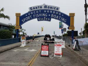 Meridian Beam Gate at Santa Monica Pier