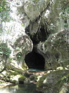 Entrance to Cave in Belize