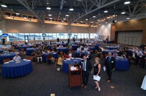 Aerial Perspective of the Summit meeting of 150 Hampton Roads UxS Leaders and Innovators.