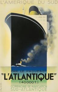 A. M. Cassandre, L’Atlantique. 1931. $48,000.