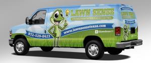 Lawn Sense Service Van