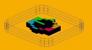 Slogging logo on a yellow background