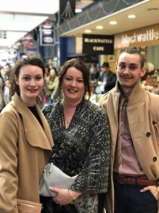TheMaclyf spotted with mother and sister