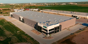 Aerial photo of the full Windsor manufacturing facility