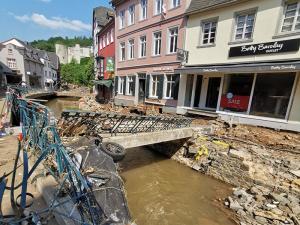 A devasgated town in Bavaria