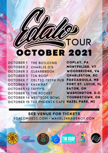 Edalo Announces East Coast Tour 2021 - Tour Dates Herein