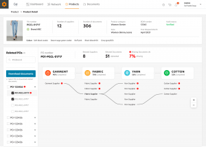 Serai's Traceability solution enables CIEL Textile to track their supply chain from raw materials to finished goods.