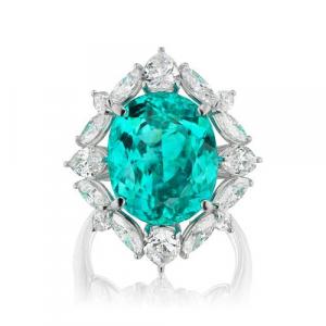 Oval Paraiba Ring