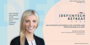 {DeFi}ntech Retreat 2021 Host - Jackie Rose