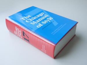 The Chicago Manual of Style 17th Edition Book