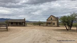 Cottages at the Mescal Movie Set