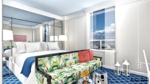 Rendering of King Size Room at Grand Galvez
