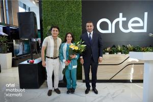 Oxana Chusovitina celebrated at Artel
