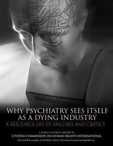 CCHR Launches Report on Failed Mental Health Programs & Psychedelics Rebirth