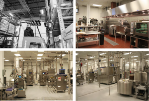 Images inside High Road Craft's Marietta Facility