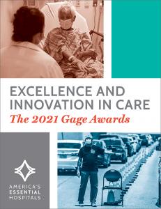 Excellence and Innovation in Care: The 2021 Gage Awards