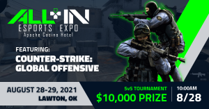 $10,000 Counter-Strike: Global Offensive Tournament at the Apache Casino Hotel