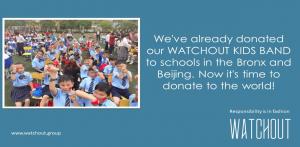 Donation to a Chinese school