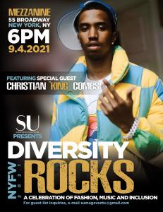 SUPERMODELS UNLIMITED MAGAZINE PRESENTS - DIVERSITY ROCKS - NYFW CELEBRITY EVENT